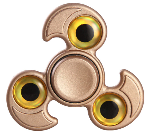 Eagle Design Aluminum Metal Fidget Spinner Stress Reducer TOY (Champagne Gold)